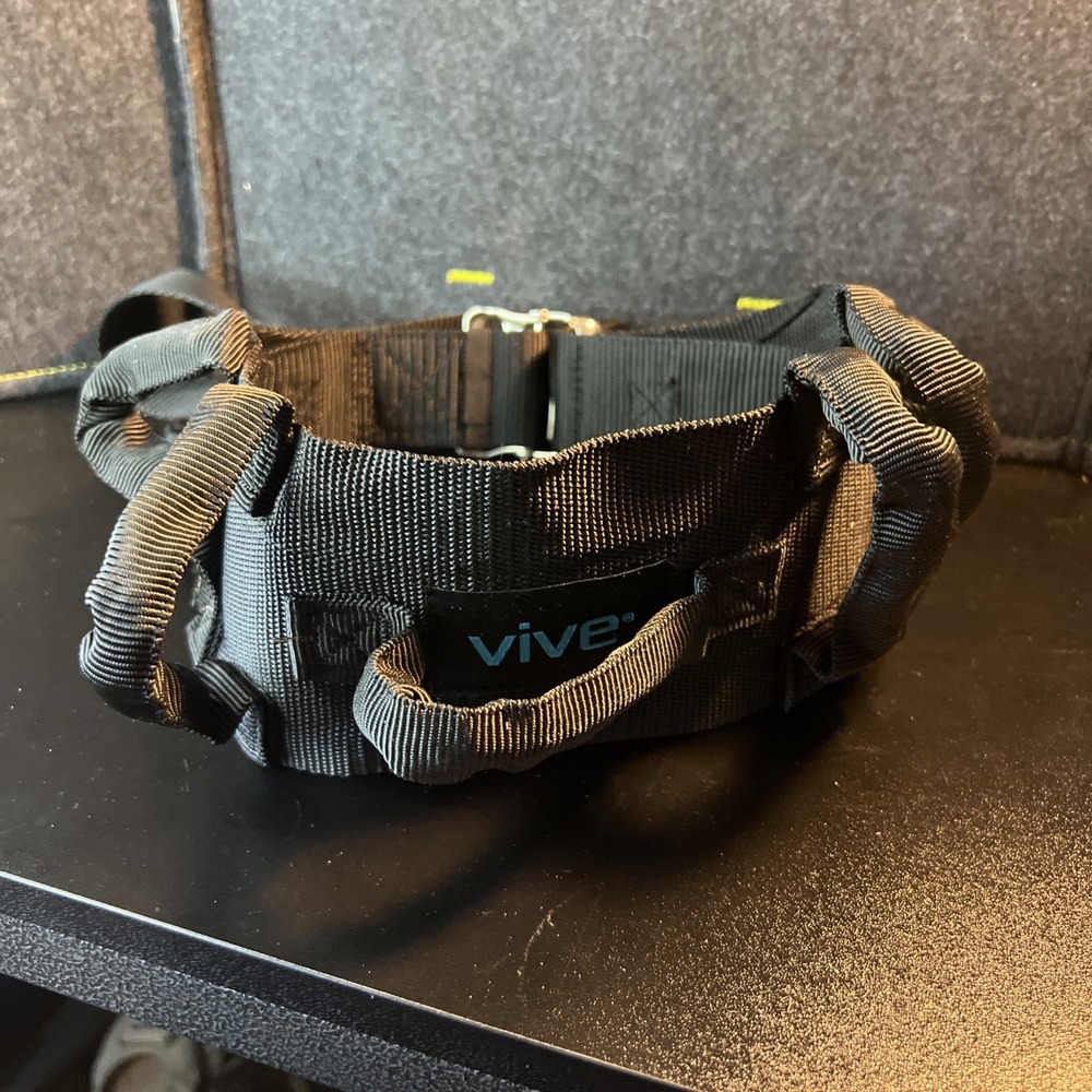 Vive Gait Belt (300Lbs) Transfer Belt with Handles - Medical‎ Nursing Safety